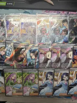 Pokemon 25 Card Full Art Trainer Lot Bulk Jasmine’s Gaze Fennel Judge #2 - Image 5