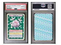 1995 Pokemon Japanese Topsun 109 Koffing Blue Back - Image 1