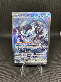 Pokemon TCG Chien-Pao EX 261/193 SIR Paldea Evolved NM - Image 2