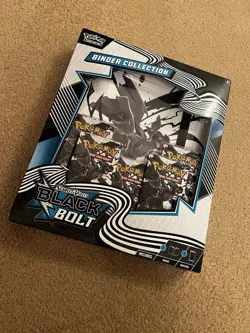 Pokemon TCG Scarlet & Violet Black Bolt Binder Collection *NEW & SEALED* - Image 1