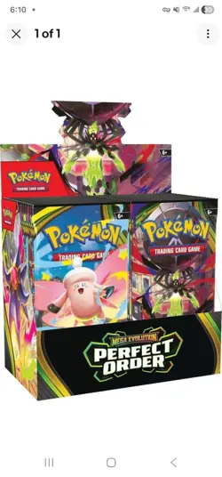 Perfect Order Booster Box Pokemon - Presale - CONFIRMED - Image 1