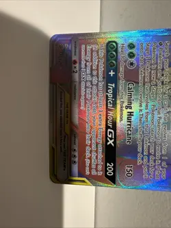 Pokemon Rowlet & Alolan Exeggutor GX Full Art Secret Rare TAG TEAM Holo 237/236 - Image 3