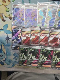 Pokemon 25 Card Full Art Trainer Lot Bulk Amarys Atticus Acerola’s Mischief #1 - Image 2