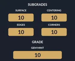 Pokemon TCG Rayquaza VMAX Evolving Skies 218/203 - Ace 10 GEM MINT - Perfect 10 - Image 3