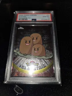 Pokemon Dugtrio PSA 10 Topps Chrome - Image 2