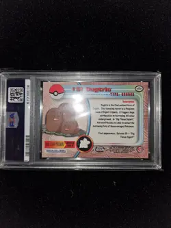 Pokemon Dugtrio PSA 10 Topps Chrome - Image 5