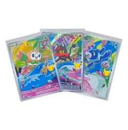 Pokemon First Partner Promos 043 Rowlet 044 Litten 045 Popplio - Image 1