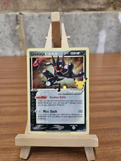 Pokemon TCG Greninja Gold Star SWSH144 25th Celebrations. NM - Image 1