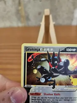 Pokemon TCG Greninja Gold Star SWSH144 25th Celebrations. NM - Image 2