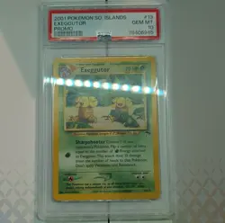 Pokemon Exeggutor 13/18 Southern Islands Promo 70 HP Regular PSA 10 GEM MT - Image 1