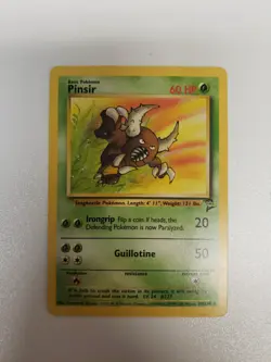 Pinsir - 29/130 - Pokemon Base Set 2 Rare Card WOTC MP - Image 1