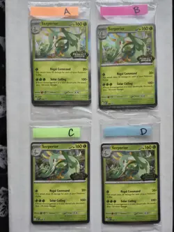 1x Pokemon TCG Perfect Order STAFF PreRelease Promos - SEALED SET OF 4 - Image 2