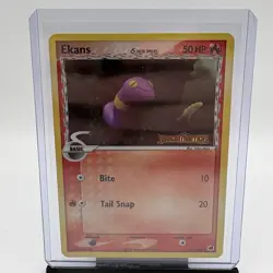 Ekans (Delta Species) 47/101 Dragon Frontiers Stamp Reverse Holo Pokemon Card LP - Image 1