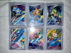Pokemon First Partner Illustration 30th Collection Promo Set of 6 040-045 NM - Image 1