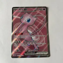 Pokemon TCG Mew ex 193/165 Sv: Scarlet Violet 151 Ultra Rare Full Art Holo - Image 1