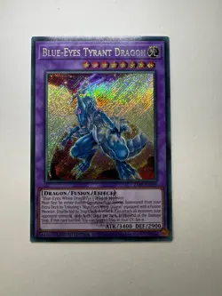 Yugioh - Blue-Eyes Tyrant Dragon - Emblazoned Secret - Limited - 25LP-EN019 - LP - Image 1