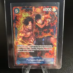 One Piece Portgas.D.Ace OP08-052 Treasure Rare - Image 3