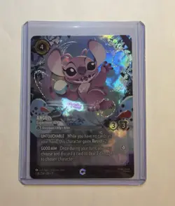 Disney Lorcana Winterspell - Enchanted Angel - Experiment 624 - 238/204 - Holo - Image 1