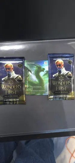 Wonders Of The First FF, M LEGENDARY GOLU THE DESTROYER Cots . 2 CB packs - Image 1