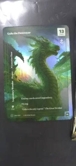 Wonders Of The First FF, M LEGENDARY GOLU THE DESTROYER Cots . 2 CB packs - Image 3