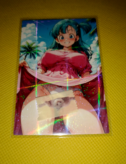 Bulma Anime ACG Waifu Custom Beauty Custom Holo Card - Image 1