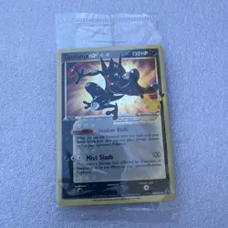 Pokemon TCG Greninja Star Gold Star Promo Card Sealed, #SWSH144 - Image 1
