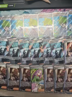 Pokemon 25 Card Full Art Trainer Lot Bulk Larry’s Skill Tyme Prismatic #5 - Image 5
