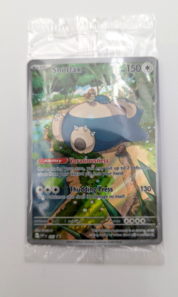 Sealed Pokemon TCG Snorlax O51 Scarlet & Violet Black Star Promo Card - Image 2