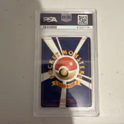 Pokemon PSA 9 MINT 1999 Sabrina's Gengar Japanese Gym Heroes Holo Banned Card - Image 2