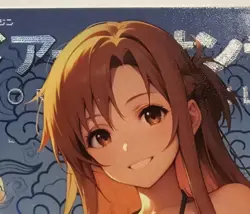 Asuna Yuuki Sword Art Online Anime Sexy Waifu Comic Card - Image 1
