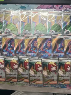 Pokemon 25 Card Full Art Trainer Lot Bulk Raifort Mela Friends In Paldea #4 - Image 5