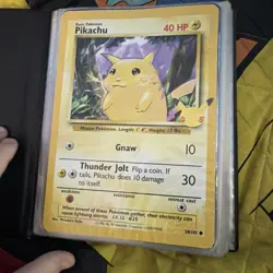 Mini Binder Full Of 36 Jumbo Pokemon Cards - Image 2