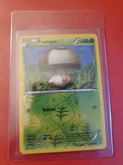 Pokemon Card Foongus Noble Victories Reverse Holo 9/101 LP - Image 3