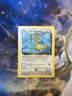 Pokemon Dark Dragonite TCG Card 22/82 Non-Holo - Image 1