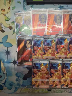Pokemon 25 Card Full Art Trainer Lot Bulk Fennel Firebreather Giacomo #3 - Image 2