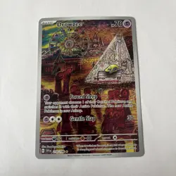 Drowzee 210/198 Scarlet Violet Base Set Illustration Rare Pokemon Card 2023 LP - Image 1