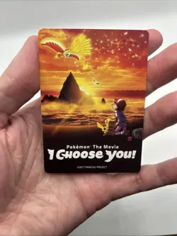 2017 Pikachu & Ash Pokemon the Movie I Choose You Promo Insert Card - Image 3