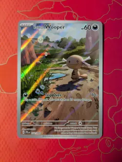 Paldean Wooper 102/094 - Mega evolution: Phantasmal Flames - Pokemon card - rare - Image 1
