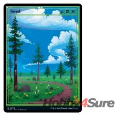 Forest (1472) M/NM Magic: The Gathering MTG Secret Lair - Image 1
