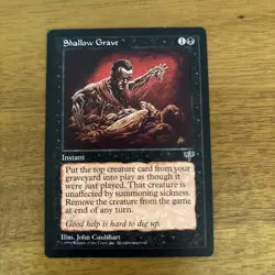 1996 MTG: Shallow Grave English - Mirage (MIR) - See Pictures - LP - Image 1