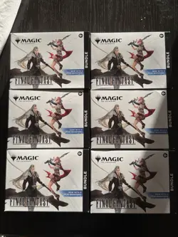 Final Fantasy Bundle - Sealed Universes Beyond -NEW Magic the Gathering LOT OF 6 - Image 1
