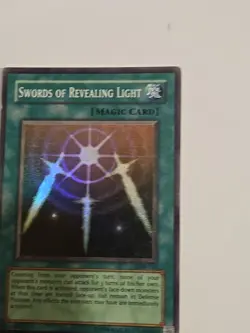 Swords Of Revealing Light - LOB-101 - Super Rare Yugioh - Image 4