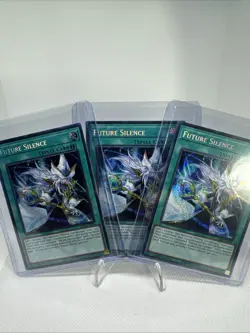 Yugioh Future Silence LEDE-EN054 Secret Rare 1st Ed NM PLAYSET 3x - Image 1