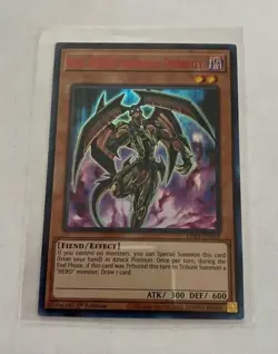 Yu-Gi-Oh! Legendary Duelists Season 3 Evil Hero Infernal Prodigy Ultra Rare Red - Image 1