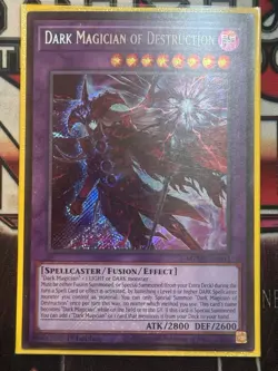Yu-Gi-Oh Dark Magician of Destruction MZMU-EN011 Secret Rare - Image 1