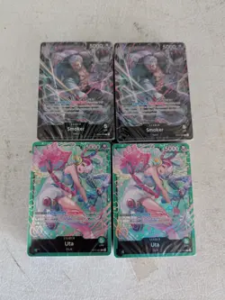One Piece Starter Deck Bricks Lot Smoker And Uta 4 Bricks - Image 1