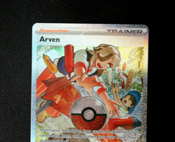 Pokemon Card - Arven 235/091 Paldean Fates - Special Illustration Rare - NM ⭐ - Image 2