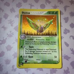 Dustox 6/109 Rare Holo Ex Ruby & Sapphire Pokemon Card Moderate Play MP - Image 1
