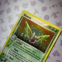 Dustox 6/109 Rare Holo Ex Ruby & Sapphire Pokemon Card Moderate Play MP - Image 2
