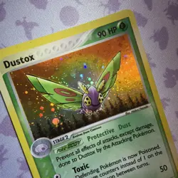 Dustox 6/109 Rare Holo Ex Ruby & Sapphire Pokemon Card Moderate Play MP - Image 3